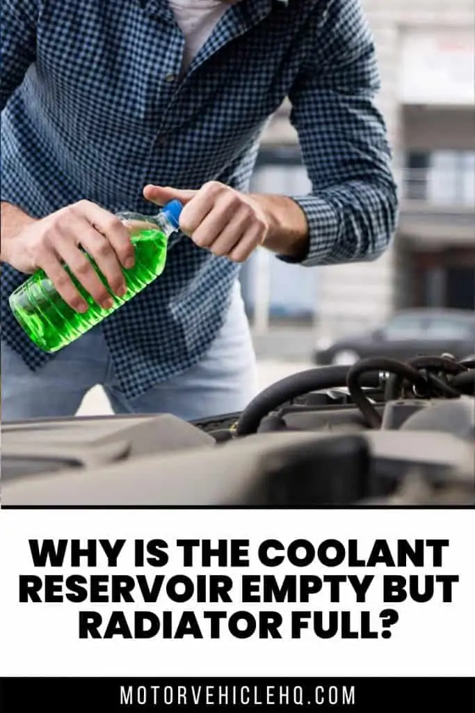 Why is the Coolant Reservoir Empty