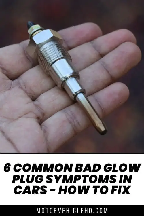 bad glow plug symptoms 1