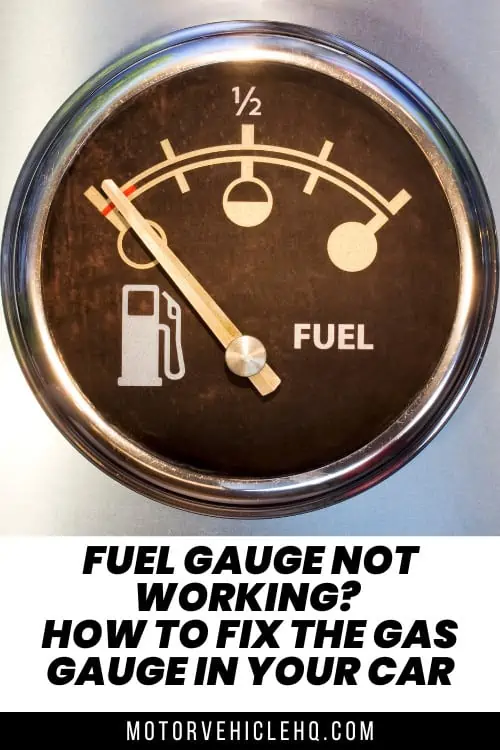 fuel gauge not working