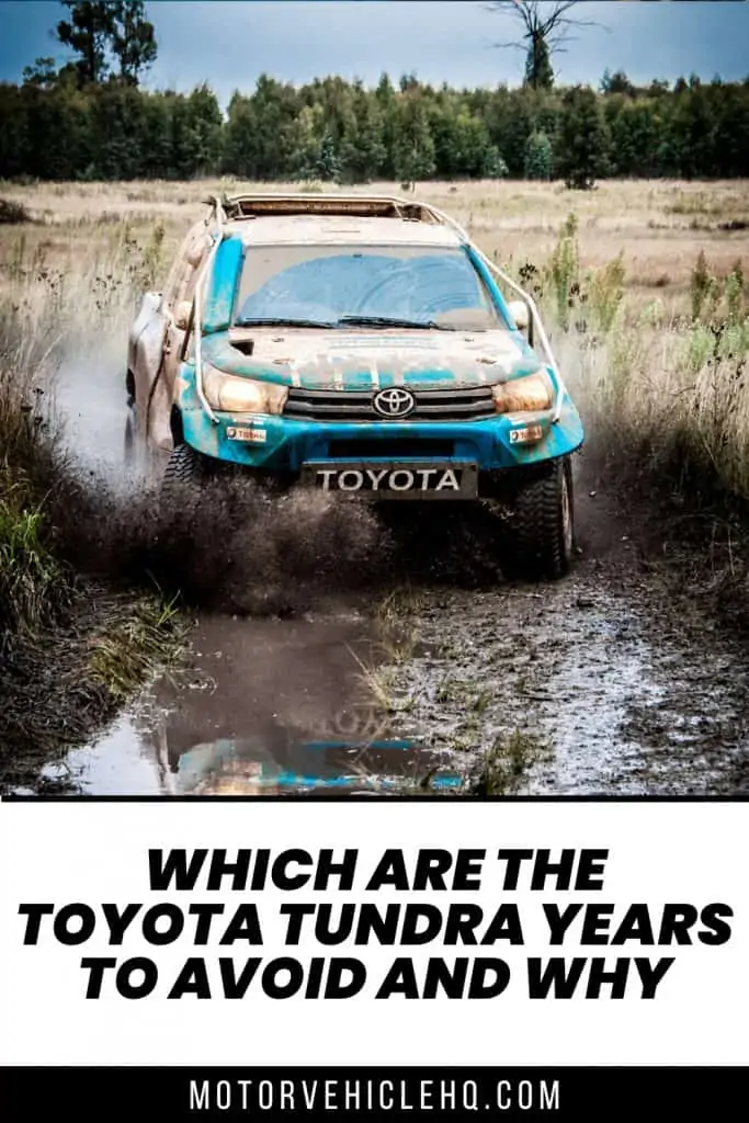 toyota tundra years to avoid 1