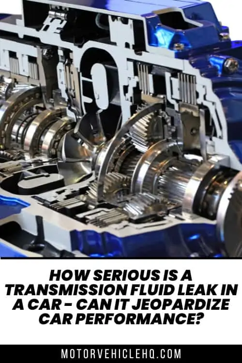 transmission fluid leak